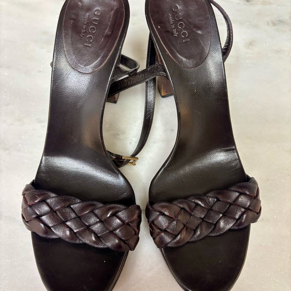 Gucci Leather heels - Picture 4 of 8